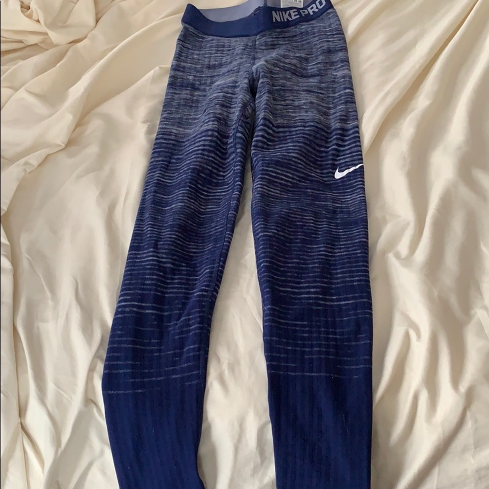 Navy Blue Nike leggings